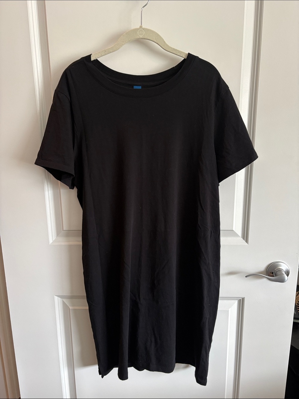 Old Navy Black T-Shirt Dress